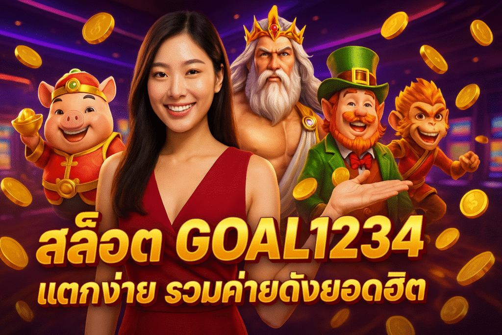 สล็อต GOAL1234 แตกง่าย รวมค่ายดังยอดฮิต