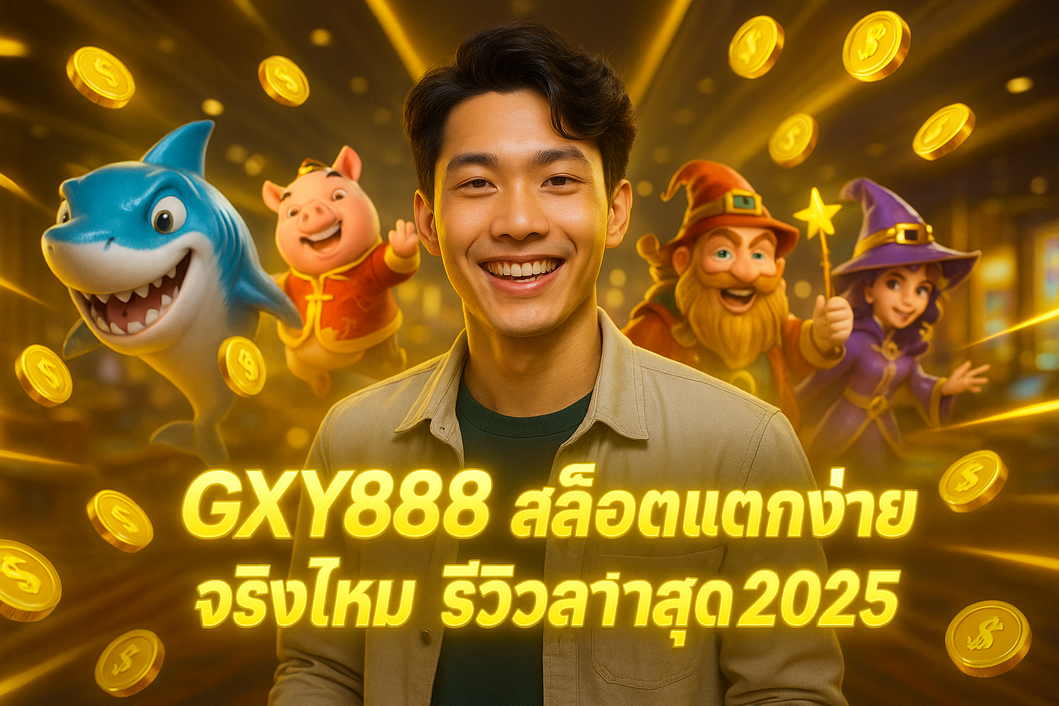 GXY888 สล็อตแตกง่ายจริงไหม รีวิวล่าสุด 2025
